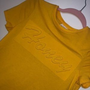 ‘Honey’ Cropped T-shirt
